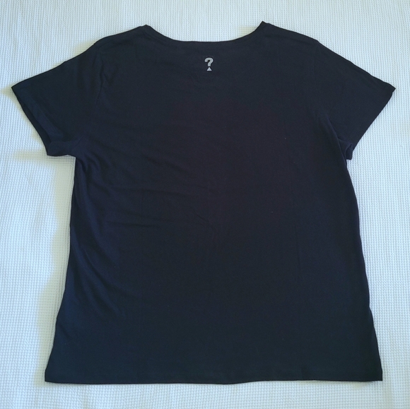 Guess❓Rhinestone💎 Logo Tee👕 - NWT - Picture 2 of 15